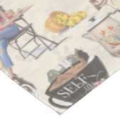 ザフィカスウェーデンコーヒーショップ テーブルクロス (アングル)