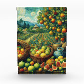 ザフィグツリーサンクチュアリインヴァンゴッホスタイル フォトブロック (正面)