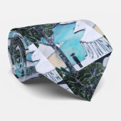 ザフィッシャーマンズバイ絵を描アルフレッドキツネ ネクタイ (ロール)