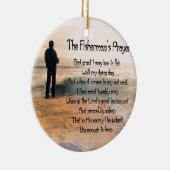 ザフィッシャーマンズ祈りの言葉 セラミックオーナメント (右)