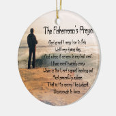 ザフィッシャーマンズ祈りの言葉 セラミックオーナメント (左)