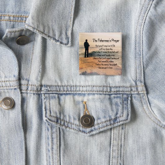 ザフィッシャーマンズ祈りの言葉 缶バッジ (インサイチュ)