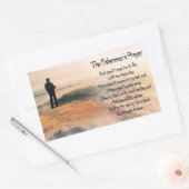 ザフィッシャーマンズ祈りの言葉 長方形シール (封筒)