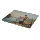 ザフィッシャーマン(魚釣りアウトドア) （釣り） （川） カッティングボード (角)