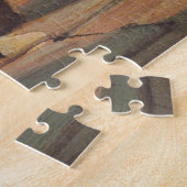 ザフィッシャーマン(魚釣りアウトドア) （釣り） （川） ジグソーパズル (側面)