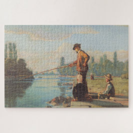 ザフィッシャーマン(魚釣りアウトドア) （釣り） （川） ジグソーパズル