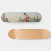 ザフィッシャーマン(魚釣りアウトドア) （釣り） （川） スケートボード (横)