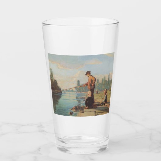 ザフィッシャーマン(魚釣りアウトドア) (釣り) (川) タンブラーグラス (正面)