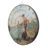 ザフィッシャーマン(魚釣りアウトドア) （釣り） （川） ダーツボード (正面右)