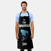 ザフィッシュウィスパー エプロン (着用した状態)