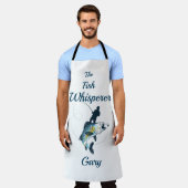 ザフィッシュウィスパー エプロン (着用した状態)