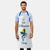 ザフィッシュウィスパー エプロン (着用した状態)