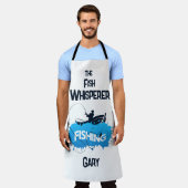 ザフィッシュウィスパー エプロン (着用した状態)