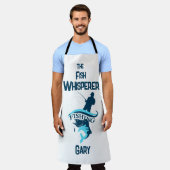 ザフィッシュウィスパー エプロン (着用した状態)