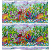 ザフィッシュガーデン シャワーカーテン (正面)