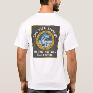 ザフィッシュマーケットマリーナデルレイCA Tシャツ