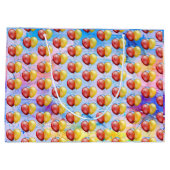 ザフィッシュ – 魚座誕生日（2月19日 – 3月20日） ラージペーパーバッグ (裏面)