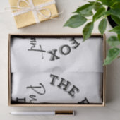 ザフィニッキーキツネ – ブリティッシュパブサイン 薄葉紙 (ギフト)