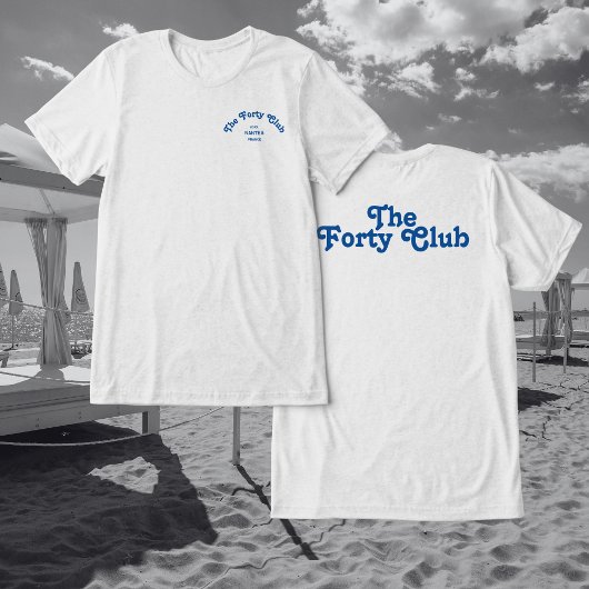 ザフィフティクラブグレイ40歳の誕生日パーティー トライブレンドＴシャツ