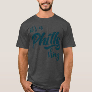 ザフィリータイポグラフィミッドナイトグリーン Tシャツ
