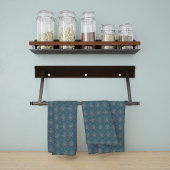 ザフィルタフローラエアフォースブルーマニプルマンダラ キッチンタオル