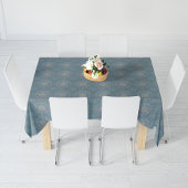 ザフィルタフローラエアフォースブルーマニプルマンダラ テーブルクロス