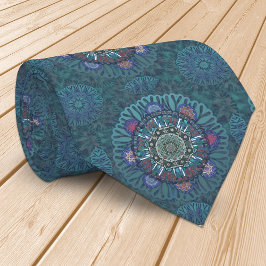 ザフィルタフローラエアフォースブルーマニプルマンダラ ネクタイ