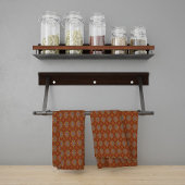 ザフィルタフローラレッドの大地主マニプル曼荼羅 キッチンタオル