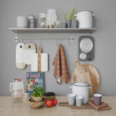 ザフィルタフローラレッドの大地主マニプル曼荼羅 キッチンタオル