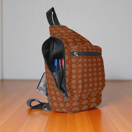 ザフィルタフローラレッドの大地主マニプル曼荼羅 スリングバッグ