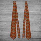 ザフィルタフローラレッドの大地主マニプル曼荼羅 ネクタイ
