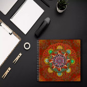 ザフィルタフローラレッドの大地主マニプル曼荼羅 ノートブック
