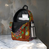 ザフィルタフローラレッドの大地主マニプル曼荼羅 プリントバックパック