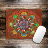 ザフィルタフローラレッドの大地主マニプル曼荼羅 マウスパッド