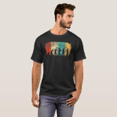ザフィンガーサークルゲームヴィンテージ進化パンチプラ Tシャツ (正面フル)