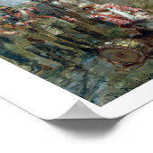 ザフィールドアットウォータールー(キャンバス上の油) ポスター (角)