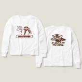 ザフィールドジェネラルキッズロングスリーブティー (デザイン 正面&背面)