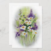 ザフィールドブーケ サンキューカード (正面/裏面)