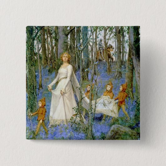 ザフェアリーウッド 缶バッジ (正面)