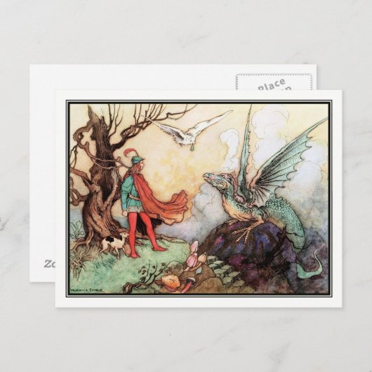 ザフェアワンバイウォーウィックゴブル ポストカード (正面/裏面)