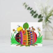 ザフェイトオブザワールドウクライナフォークアート ポストカード (スタンド正面)