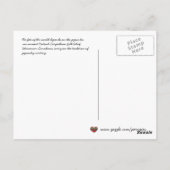 ザフェイトオブザワールドウクライナフォークアート ポストカード (裏面)