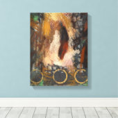 ザフェザーキャンバス印刷 キャンバスプリント (インサイチュ (ウッドフロア))