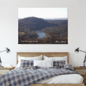 ザフェザー・リバー写真オンキャンバス キャンバスプリント (インサイチュ (寝室))
