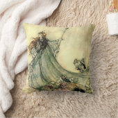 ザフェリークイーン装飾用クッション16" x 16" クッション (ブランケット)