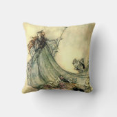 ザフェリークイーン装飾用クッション16" x 16" クッション (裏面)