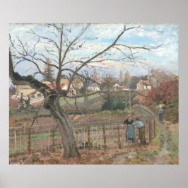 ザフェンスカミーリピサロファインアート ポスター