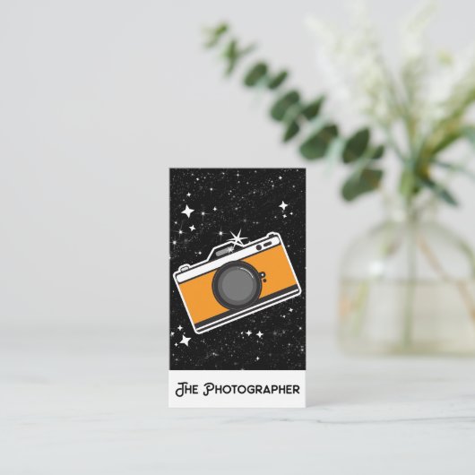 ザフォトグラファー神秘的タロット写真 名刺 (スタンド正面)