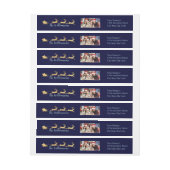 ザフォトブルーサンタスレイ差出人住所 ラップアラウンドラベル (シート)