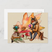 ザフォレストティーパーティー ポストカード (正面/裏面)